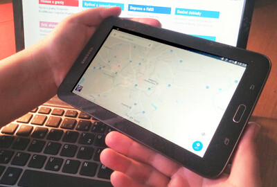 Jihlava: "Úřad v kapse" – nové využití elektronických map