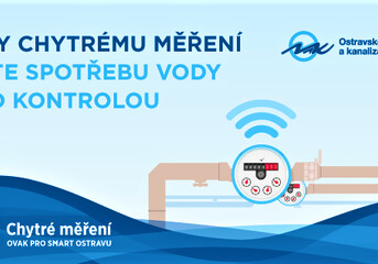 Ostrava: Chytré vodoměry - Smart metering